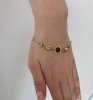 BRACELET GOLD CELEBRITY STAINLESS STEEL